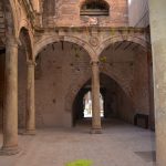 Arcada del patio interior del Castillo-Palacio de Betxí