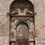 Portada de San Miguel de la iglesia de Nuestra Señora de la Asunción de Vistabella del Maestrat
