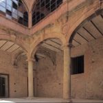 Arcada del patio interior del Castillo-Palacio de Betxí